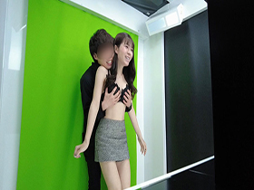 放課後はオトコノ娘 デカチンフル勃起女装子とヤリモクデート　可愛い顔して勃起がおさまらない　サンプル画像09